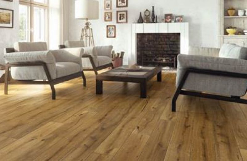 Natural Wood Floor - Porto Oak