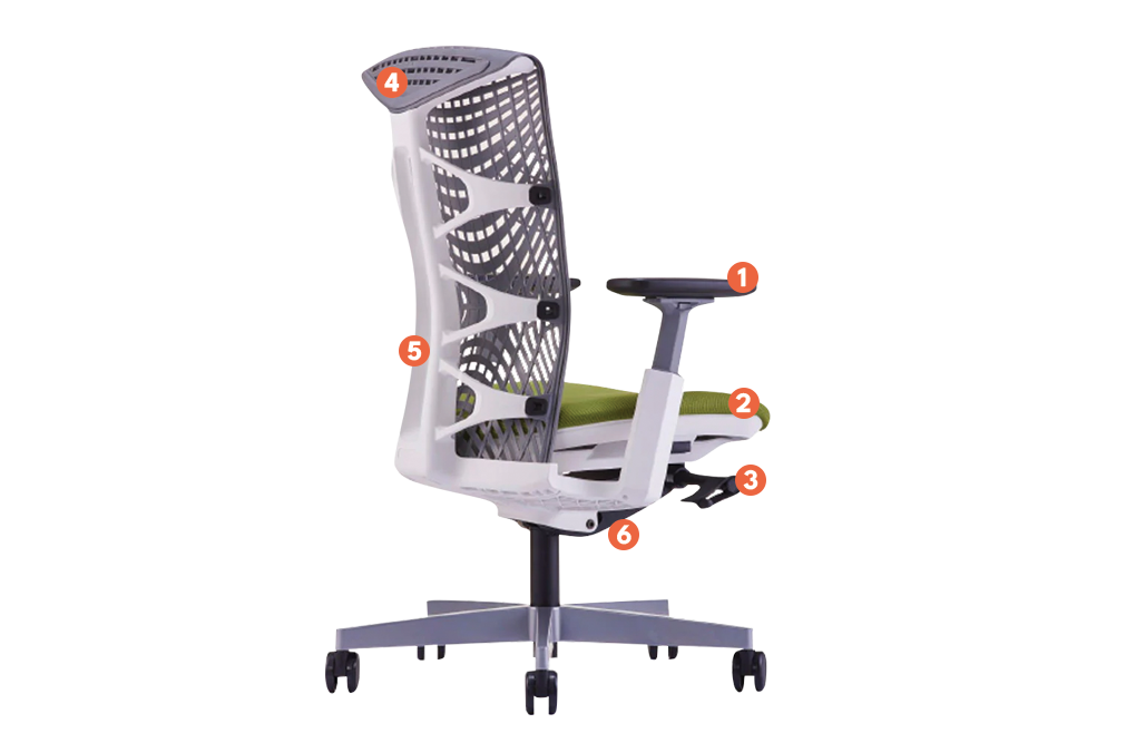 Reya Ergonomic Chair Product Description