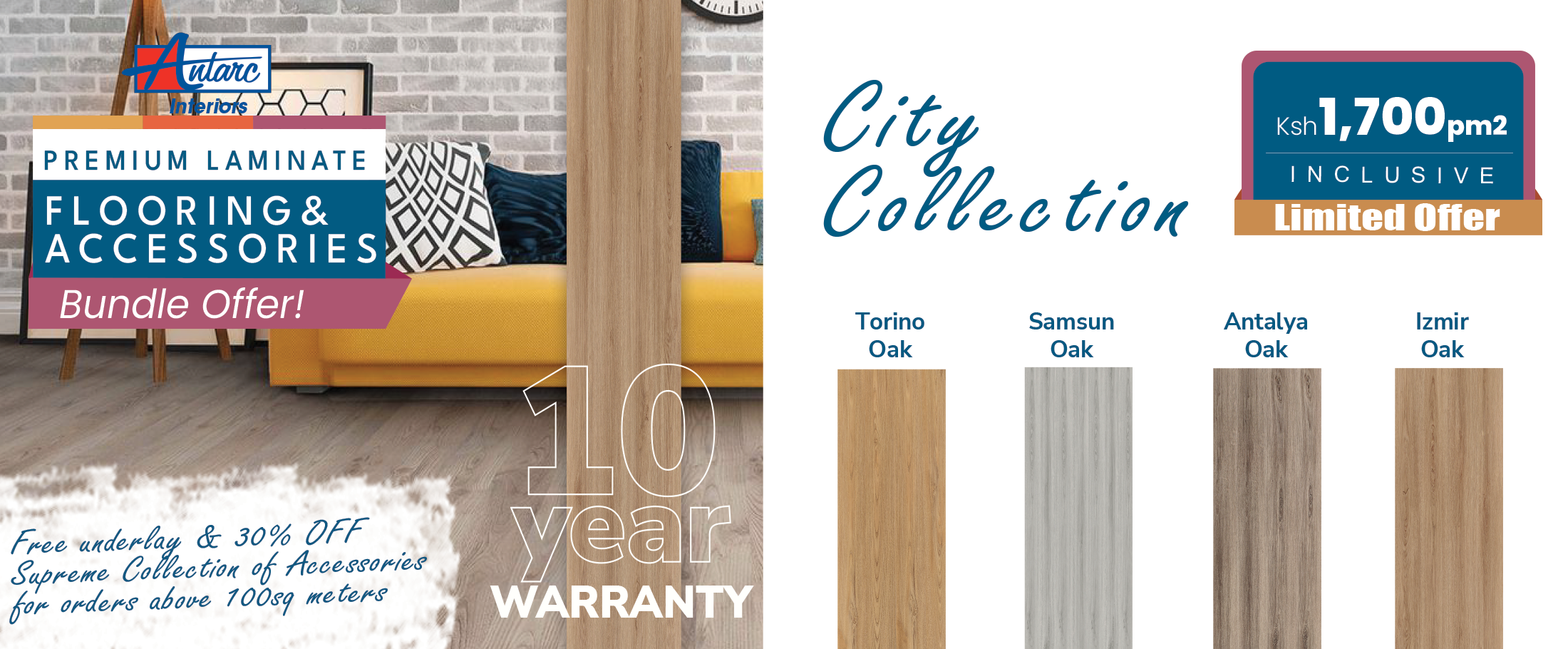 Antarc Flooring Laminate Bundle Offer