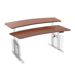 Ergonomic Height Adjustable Quad Table - ERG 24