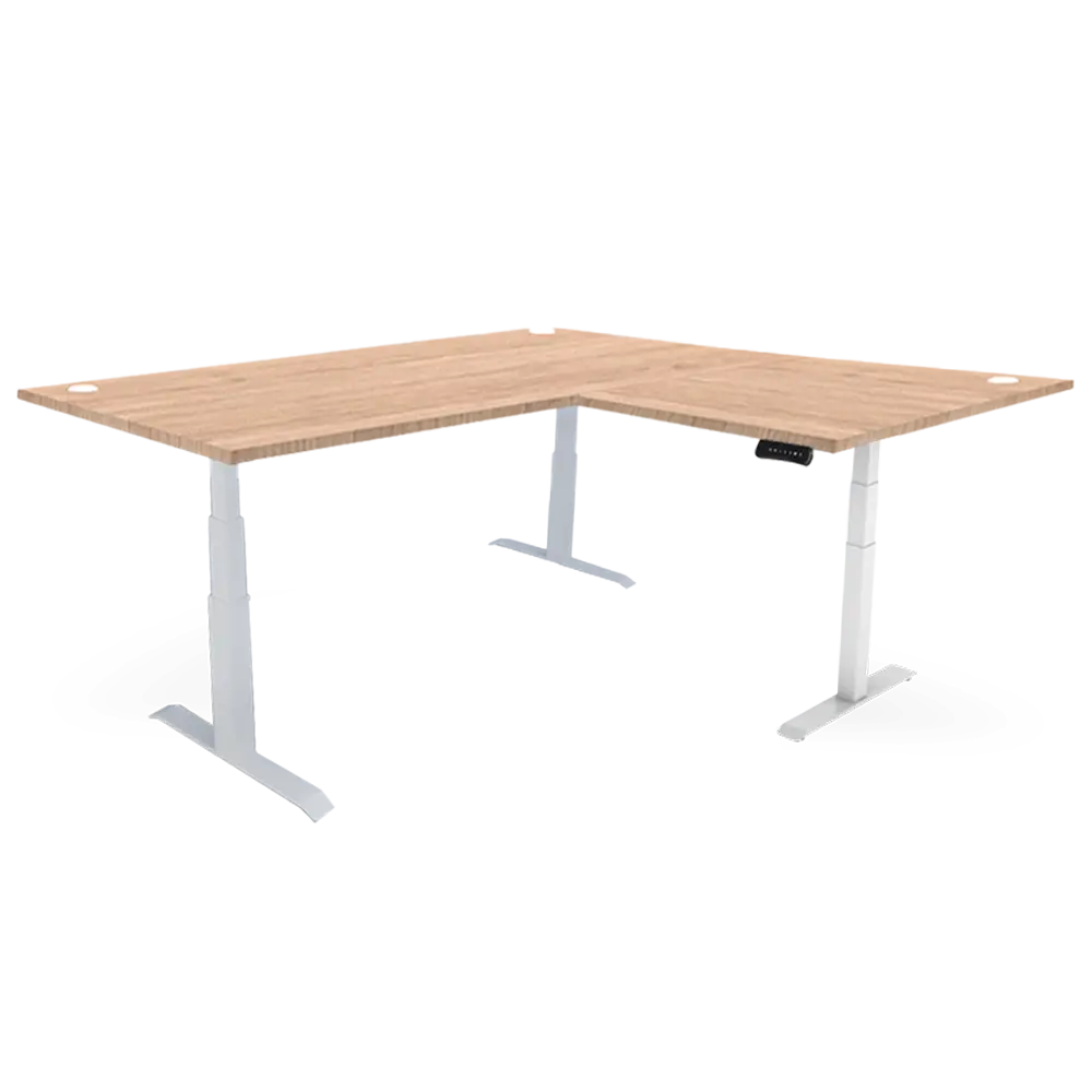 Ergonomic Height Adjustable Table - ERG13 L-Shaped - 90 degrees