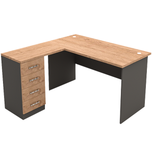 Value Plus L-Shaped Managerial Table