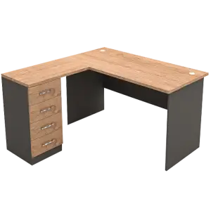 Value Plus L-Shaped Managerial Table