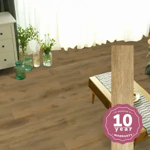 SPC Vinyl Flooring- Oak Natural Room Scene