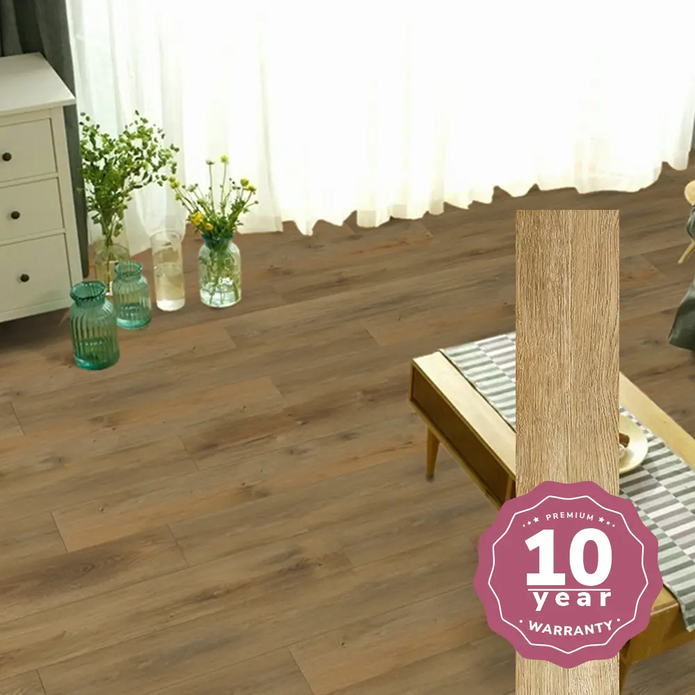 SPC Vinyl Flooring- Oak Natural Room Scene