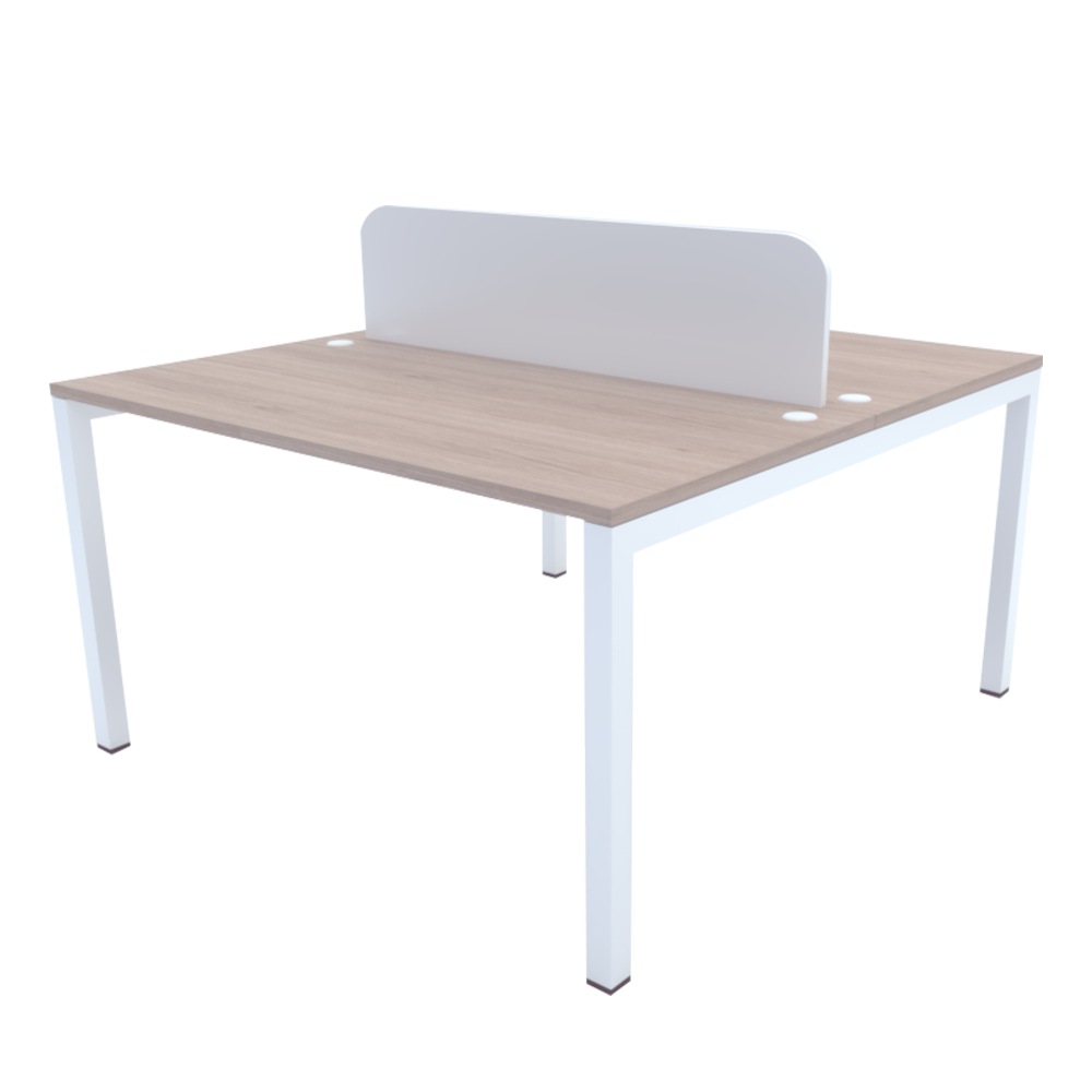 Hermes Workstations in Harvard Cherry