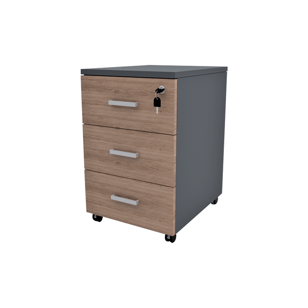 3 Drawer Mobile Pedestal