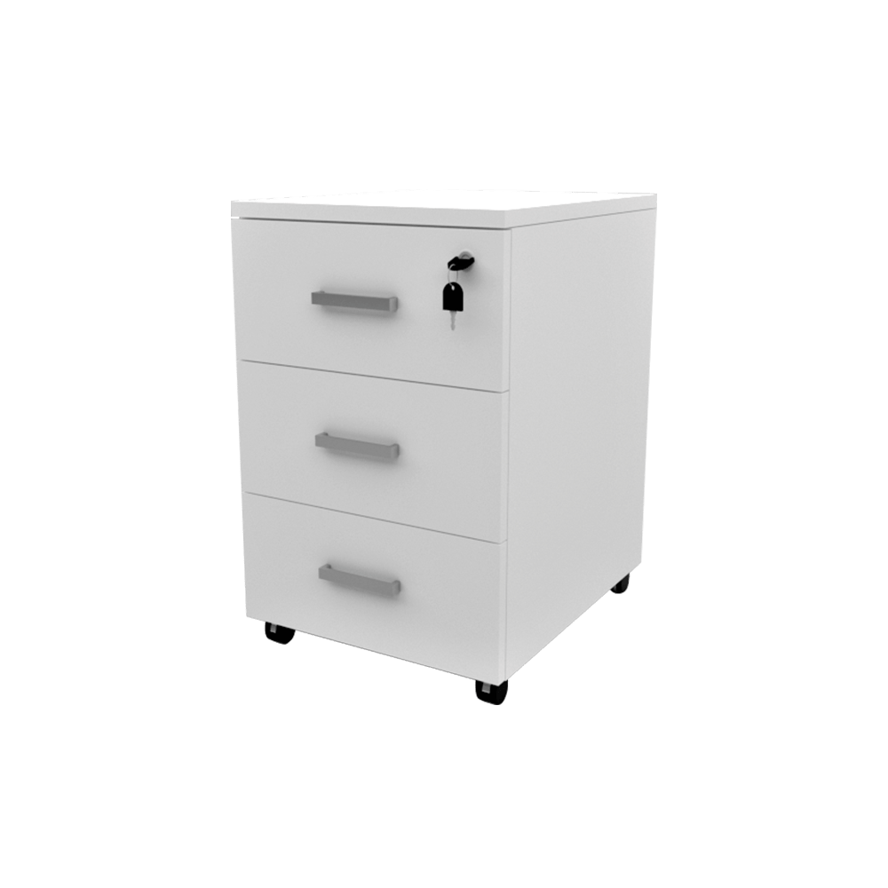 3 Drawer Mobile Pedestal