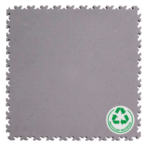 Industrial Interlocking PVC Tiles-Eco Grey