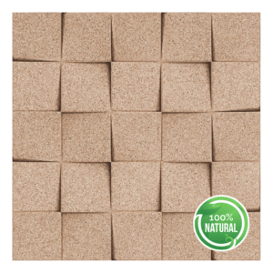Acoustic Organic Block Minichock Taupe