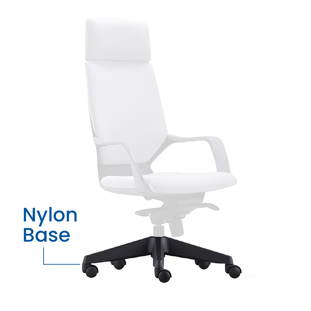 Apollo High Back Ergonomic Office Chair_Nylon Base